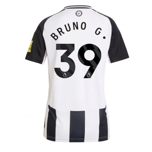 Fotballdrakt Dame Newcastle United Bruno Guimaraes #39 Hjemmedrakt 2024-25 Kortermet